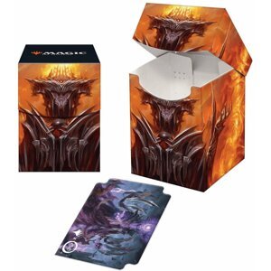 Krabička na karty Ultra Pro - LotR: TotME, Sauron, the Dark Lord, na 100 karet - 0074427198282