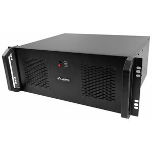 Lanberg skříň pro server SC01-3504-10B, ATX 350/10, 19", 4U - SC01-3504-10B