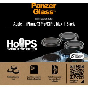 PanzerGlass HoOps ochranné kroužky pro čočky fotoaparátu pro Apple iPhone 13 Pro/13 Pro Max - 1143