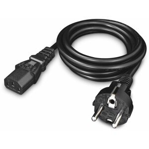 YENKEE napájecí kabel PC YPC 571, 1.5m, černá - 45021342