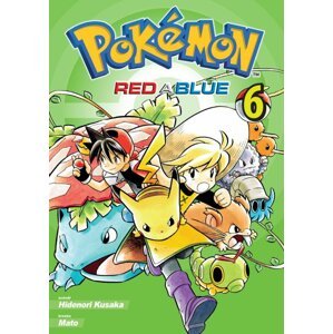 Komiks Pokémon 6 - Red a Blue, manga - 9788076790896