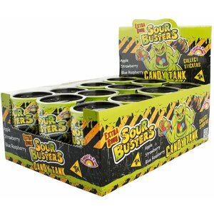 Sour Busters Candy Tank, kyselé, 30g - 3310825