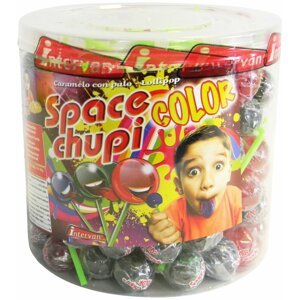 SPACE CHUPI Color, lízátka, 150x9.5g - 1200043