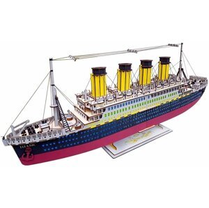 Stavebnice Woodcraft - Titanic, dřevěná - XA-G033