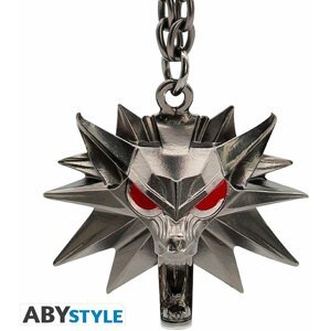 Klíčenka The Witcher - Wolf School Emblem - ABYKEY529