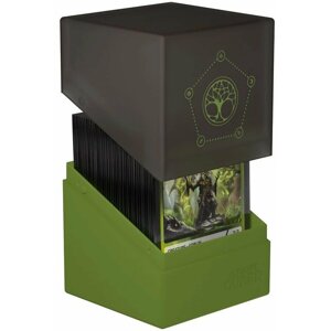 Krabička na karty Ultimate Guard - Boulder Deck Case Druidic Secrets Arbor (100+), zelená - 04056133027793