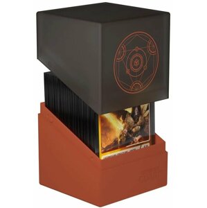 Krabička na karty Ultimate Guard - Boulder Deck Case Druidic Secrets Impetus (100+), oranžová - 04056133027878