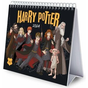 Kalendář 2024 Harry Potter - Deluxe, stolní - CS24004