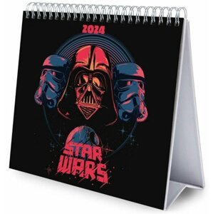 Kalendář 2024 Star Wars - Classic Deluxe, stolní - CS24005