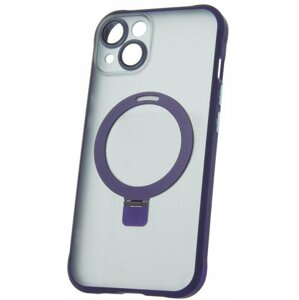 C.P.A. silikonové TPU pouzdro Mag Ring pro iPhone 14, fialová - GSM172049
