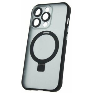 C.P.A. silikonové TPU pouzdro Mag Ring pro iPhone 14 Pro, černá - GSM172023