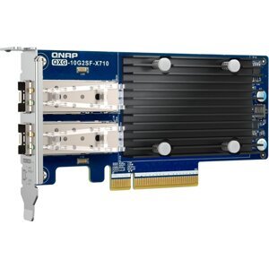 QNAP QXG-10G2SF-X710 - Dvouportová, SFP+, PCIe Gen3 x8 - QXG-10G2SF-X710