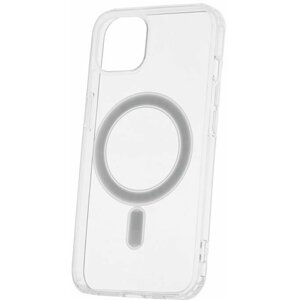 C.P.A. silikonové TPU pouzdro Mag Anti Shock 1,5 mm pro iPhone 15 Plus, transparentní - GSM175288