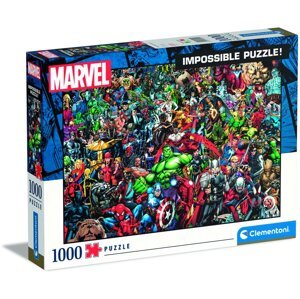 Puzzle Clementoni Impossible Marvel, 1000 dílků - 39411