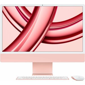 Apple iMac 24" 4,5K Retina /M3 8-core/8GB/256GB SSD/8-core GPU, růžová - MQRD3CZ/A
