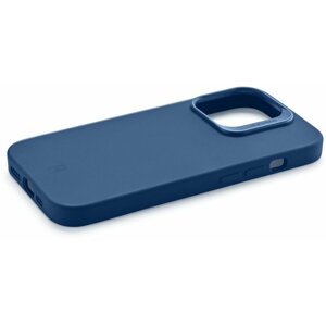 Cellularline zadní silikonový kryt Sensation Plus pro Apple iPhone 15, modrá - SENSPLUSIPH15B