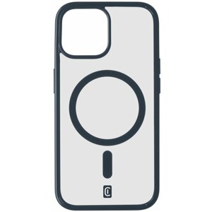 Cellularline zadní kryt Pop Mag s podporou Magsafe pro Apple iPhone 15 Plus, čirá/modrá - POPMAGIPH15MAXB