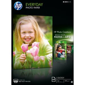 HP EveryDay Photo Paper Q2510A 200g/m2, A4, 100 listů - Q2510A