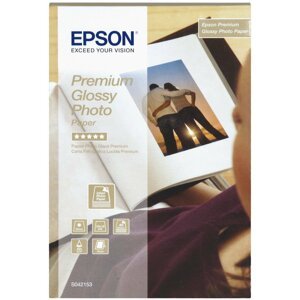 Epson Foto papír Premium Glossy, 10x15 cm, 40 listů, 255g/m2, lesklý - C13S042153