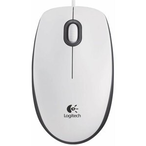 Logitech Mouse M100, bílá - 910-005004