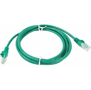 UTP kabel rovný kat.6 (PC-HUB) - 0,5m, zelená - sp6utp005G