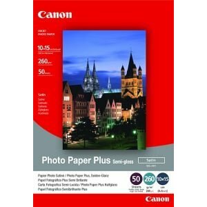 Canon Foto papír SG-201, 10x15 cm, 50 ks, 260g/m2, pololesklý - 1686B015