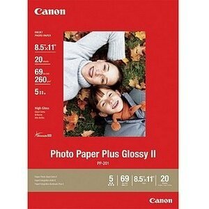 Canon Foto papír Plus Glossy II PP-201, 13x18 cm, 20 ks, 260g/m2, lesklý - 2311B018