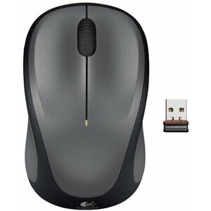 Logitech Wireless Mouse M235, šedá - 910-002201