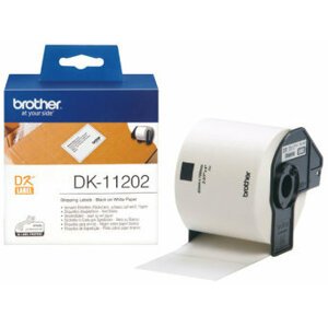 Brother DK-11202 papírové/poštovní štítky 62x100mm, 300ks - DK11202